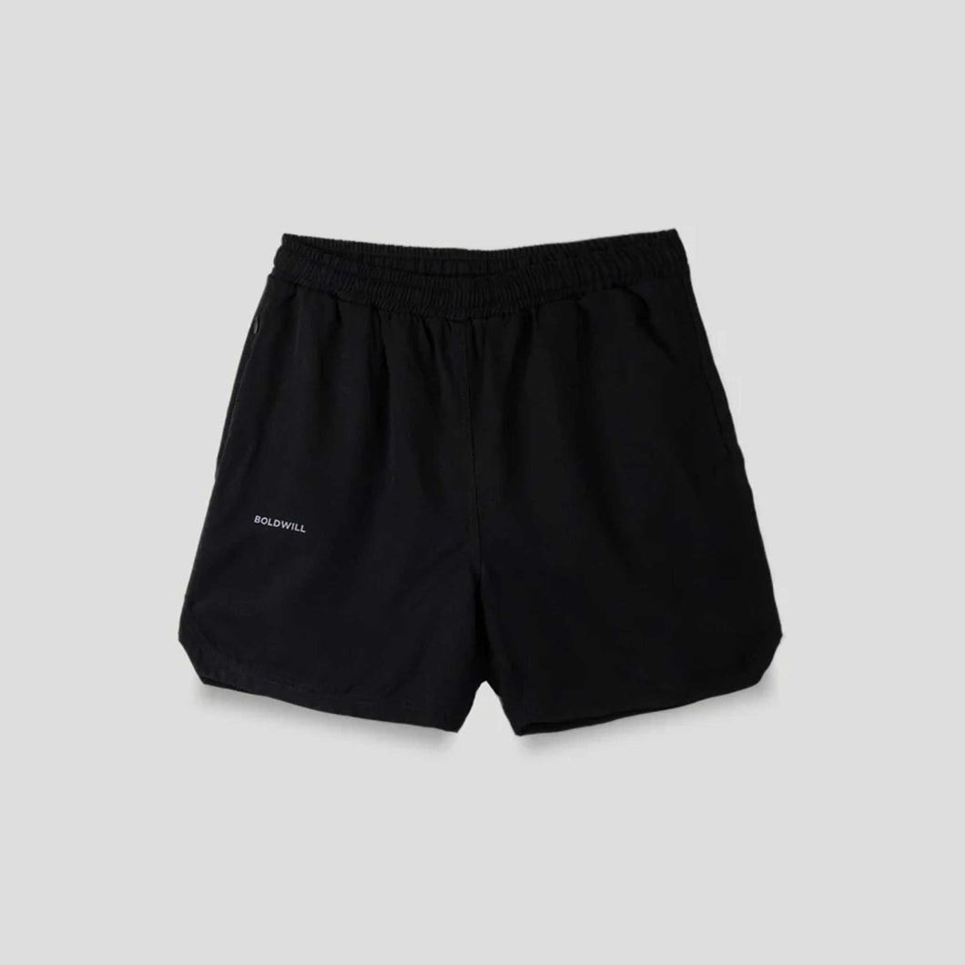 [PF47.Wood] Shorts - Black